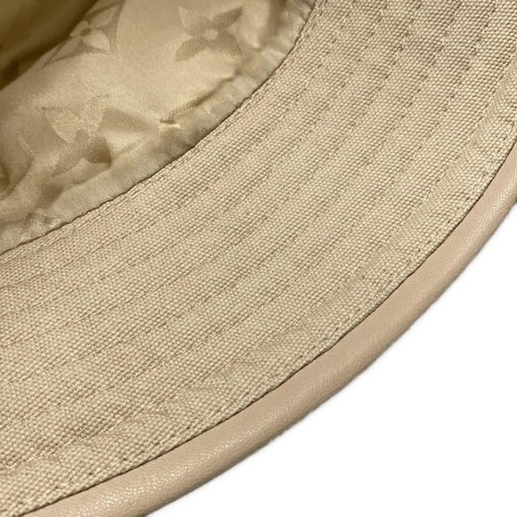 LOUIS VUITTON Bob LV Buddy White Light Pink - Hat Cotton 458-071825 - Picture 7 of 10